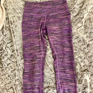 Lululemon Space Dye Crop Leggings